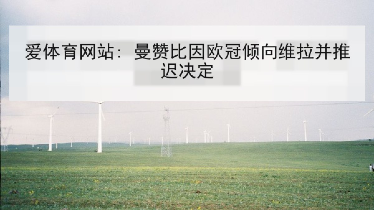 爱体育网站: 曼赞比因欧冠倾向维拉并推迟决定